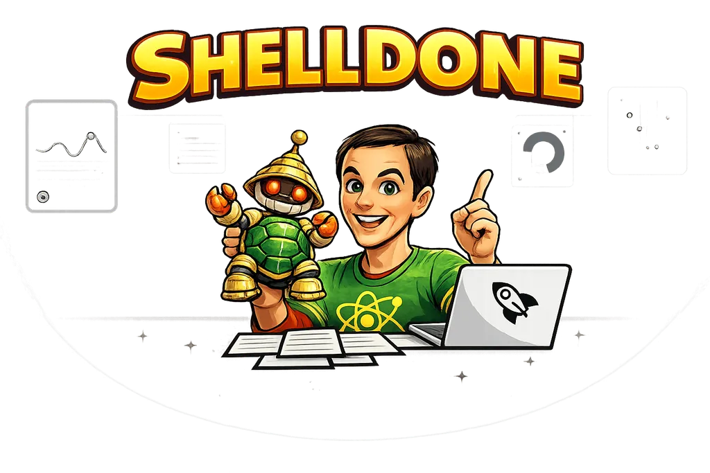 Shelldon Shellbot ShellDone.ai